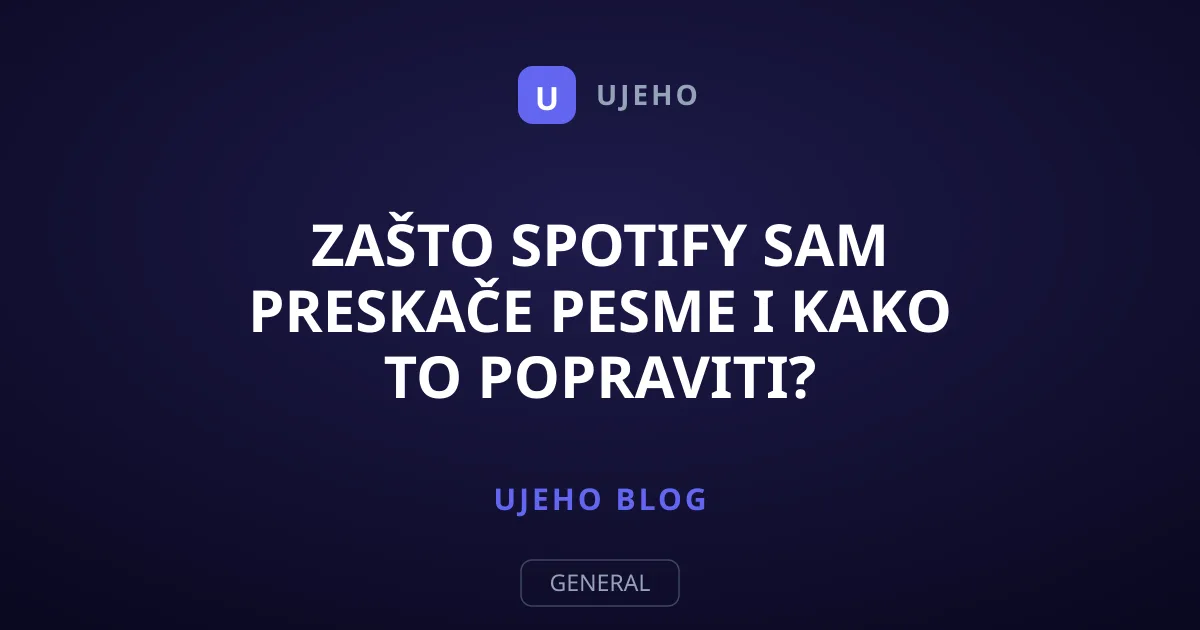 Zašto Spotify sam preskače pesme i kako to popraviti?